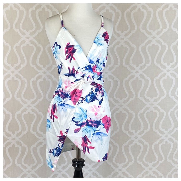 Jennifer Ultra Mini Water Color Dress - Picture 4 of 8